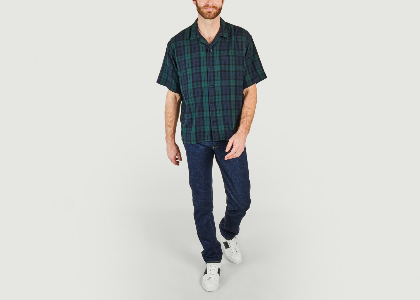 Weekend plaid shirt - Japan Blue Jeans